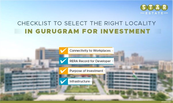 A Checklist to find the best Sectors to Invest in Gurugram