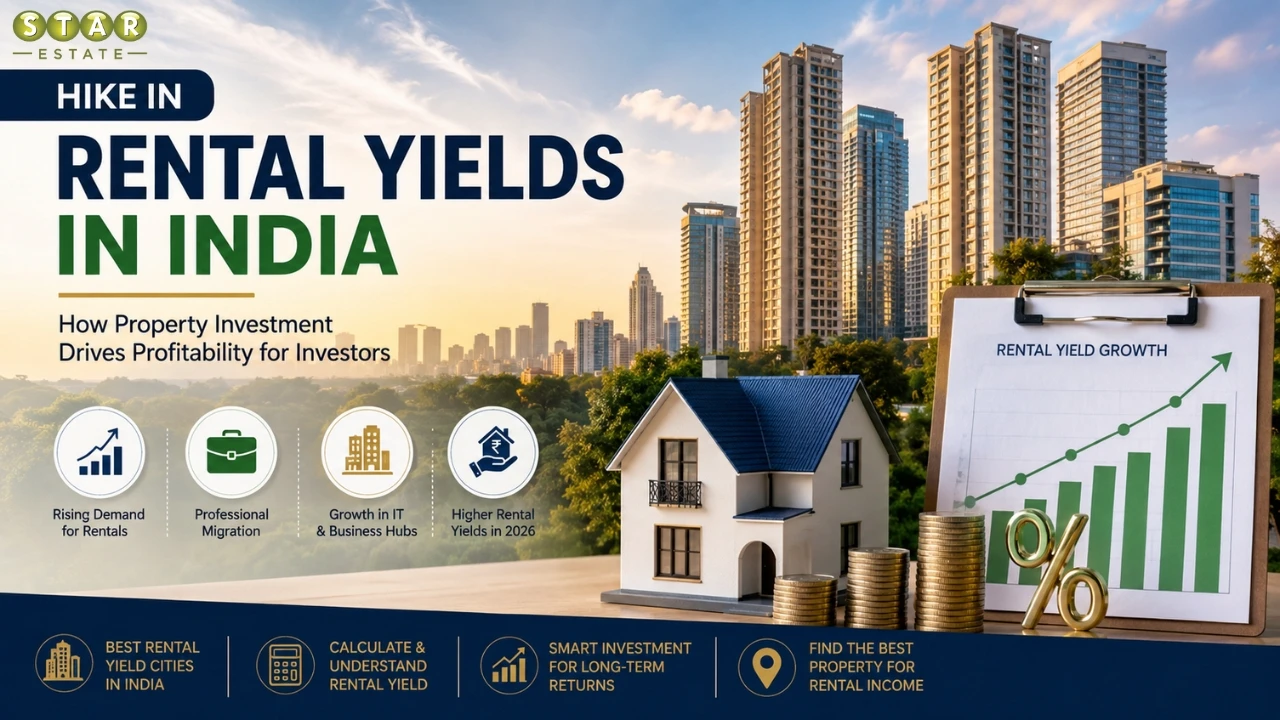 Hike in Rental Yields in India – How Property navigates Profitability for Investors 