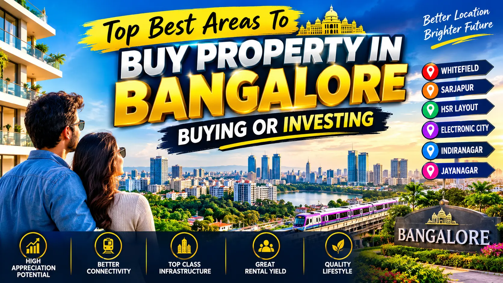 Best Areas To Buy Property In Bangalore Buying Or Investing In 2026