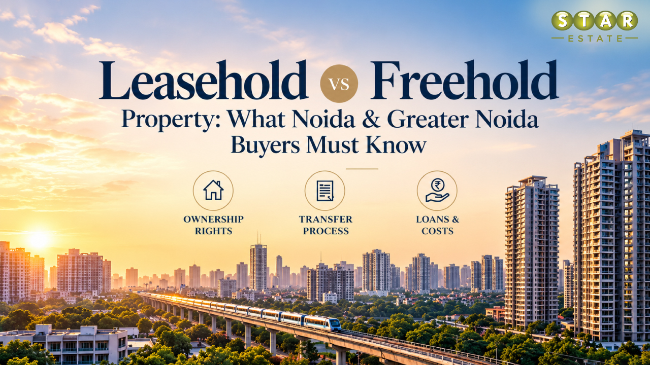 Leasehold vs Freehold Property: What Noida & Greater Noida Buyers Must Know